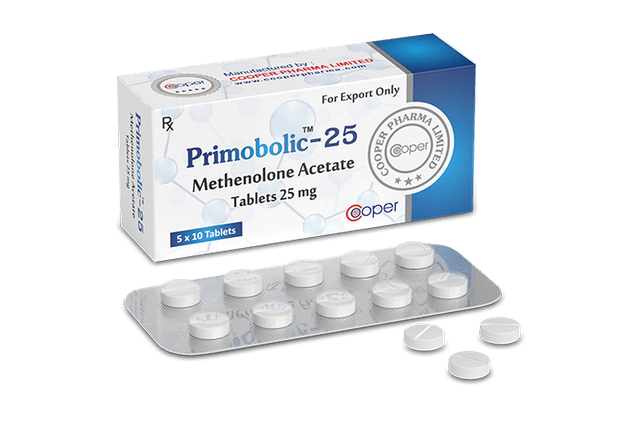 Primabolan Oral Metenolona Acetato 25mg 50 Comprimidos